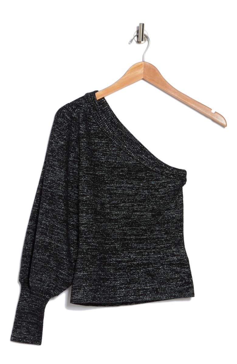 7 For All Mankind One-Shoulder Sweater, Alternate, color,