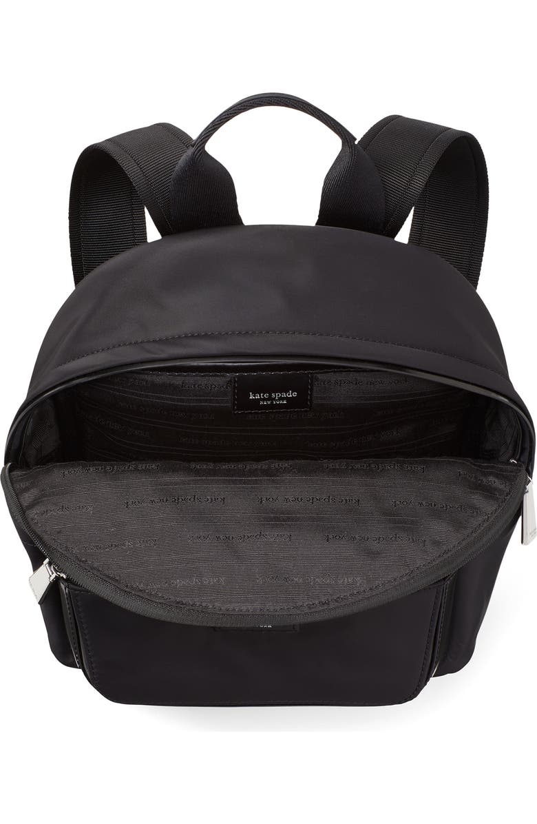 Kate Spade New York small sam icon recycled nylon backpack, Alternate, color,
