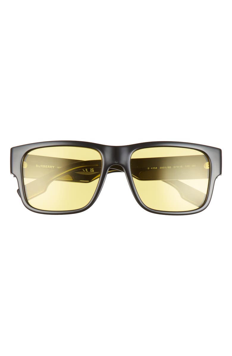 Burberry 57mm Square Sunglasses, Main, color, 