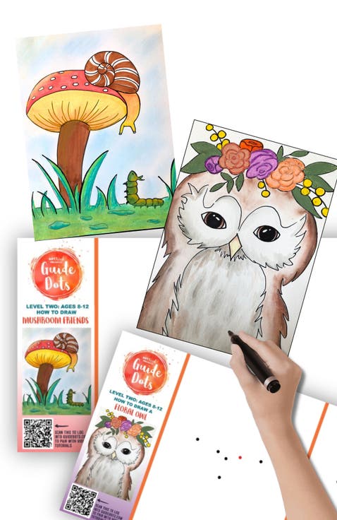 Add-On Art Rolls for Guide Dots Level 2 Art Kits - Age 8+