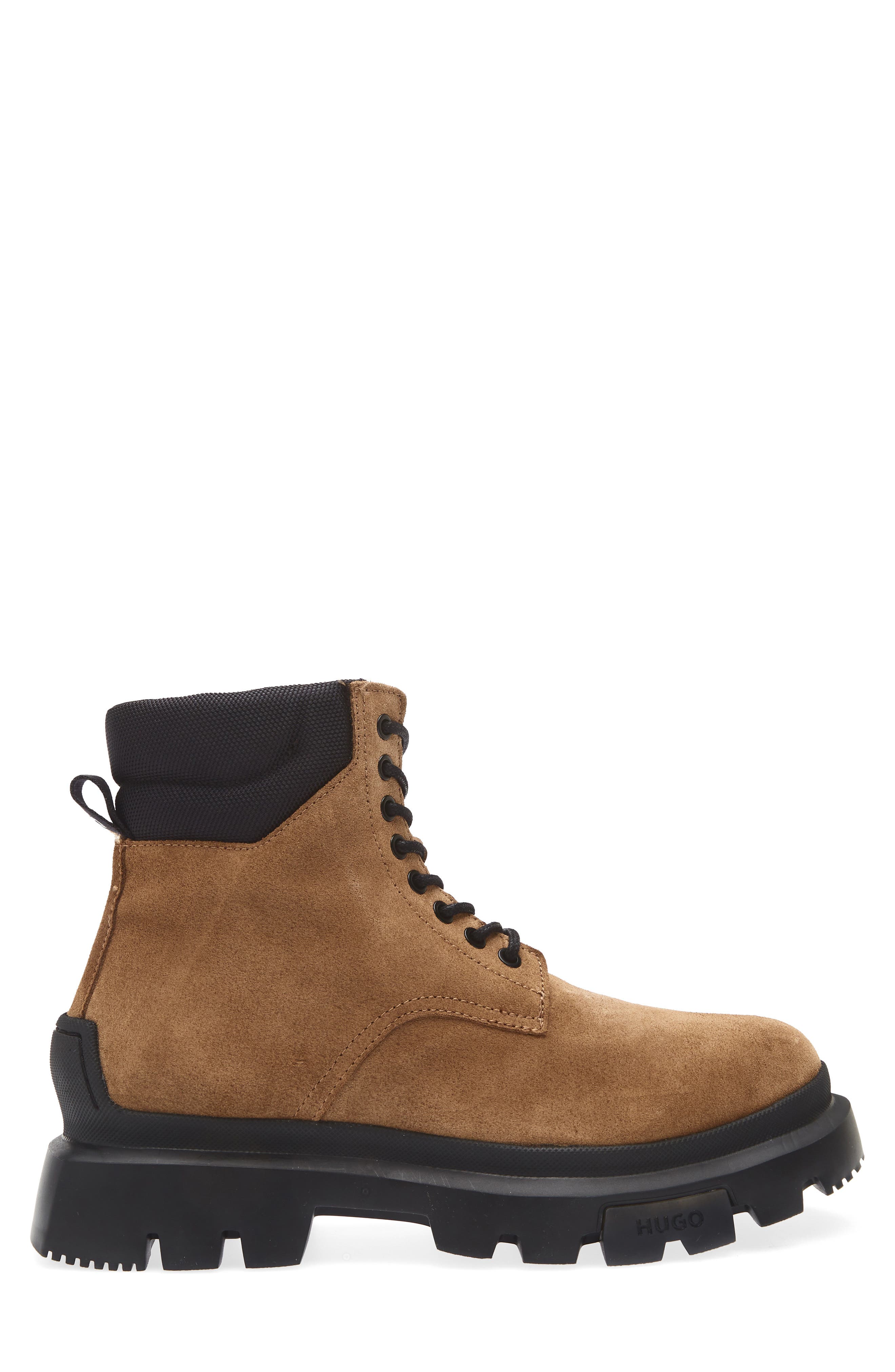 BOSS Fabyan Lug Sole Boot, Alternate, color, Rust/Copper
