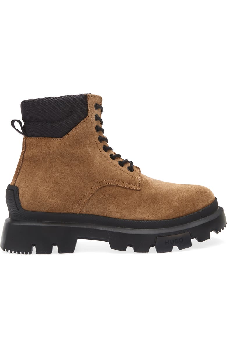 BOSS Fabyan Lug Sole Boot, Alternate, color, Rust/Copper
