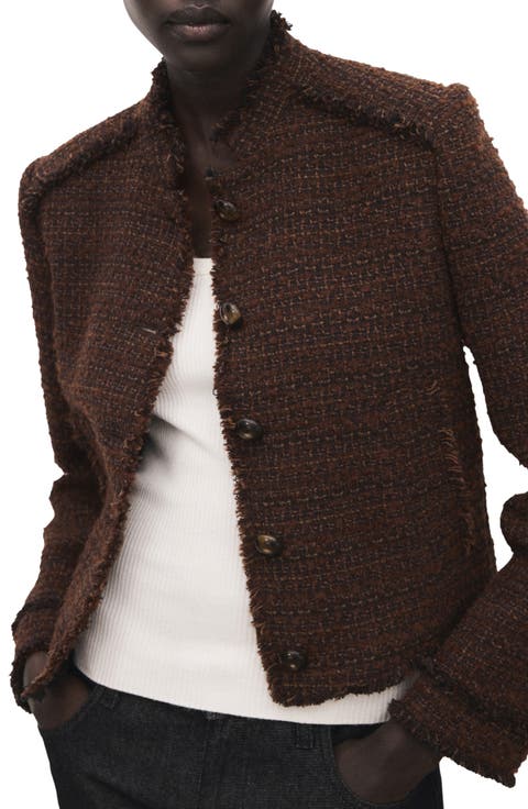 Fray Tweed Jacket