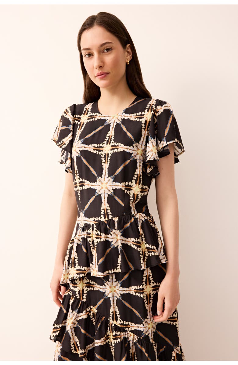 Marie Oliver Quinby Dress, Alternate, color, Black