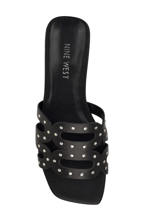 Nine West Mckinna 3 Sandal In Black