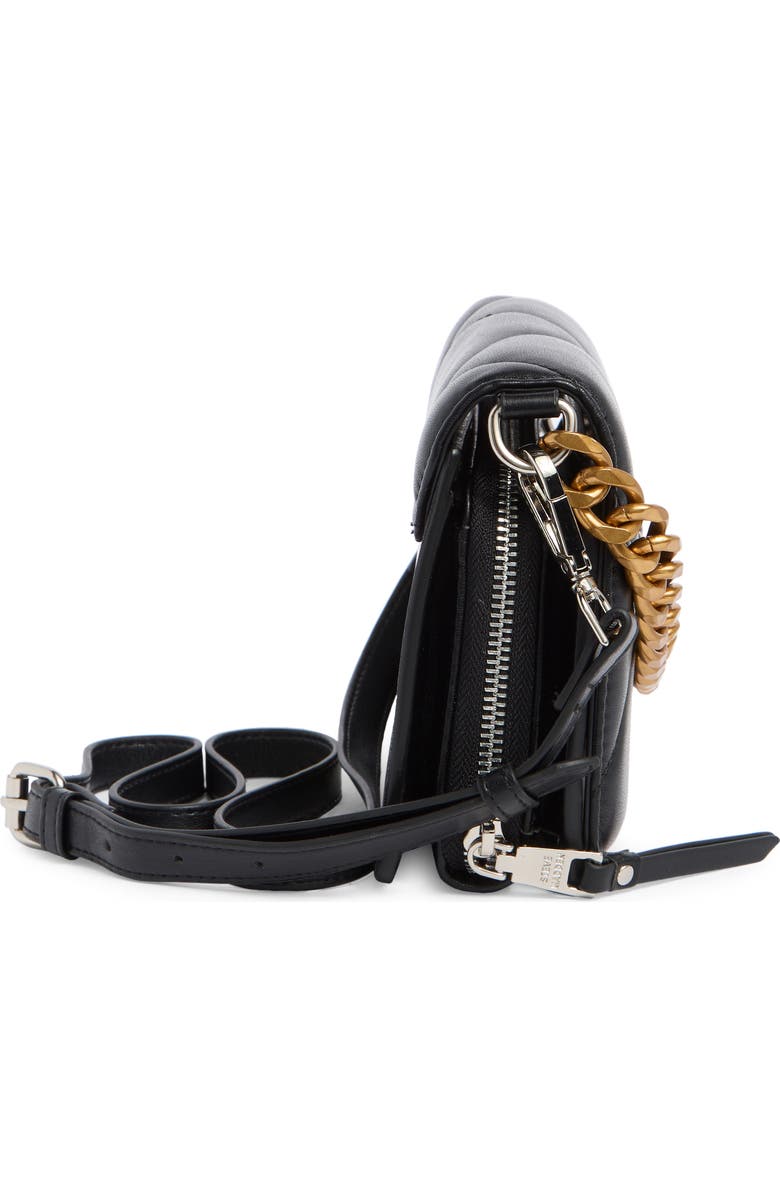 Steve Madden Siena Quilted Faux Leather Crossbody Bag, Alternate, color,