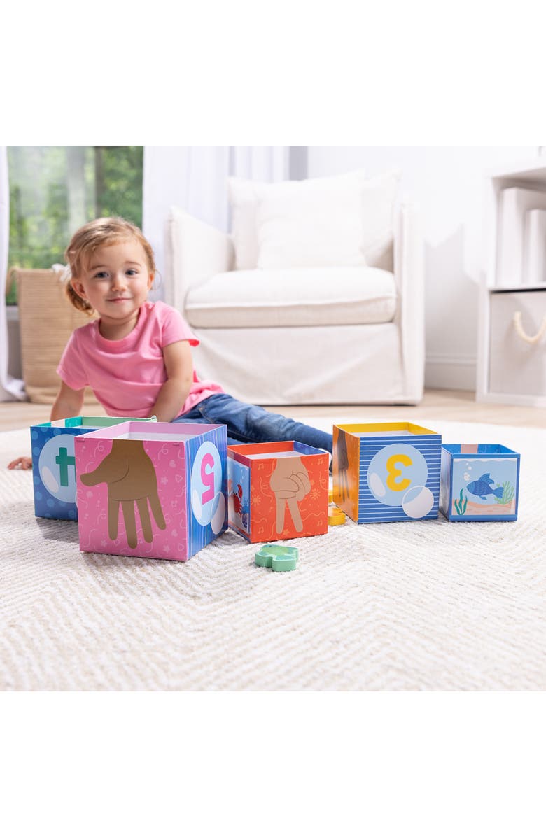 Melissa & Doug x Ms. Rachel<sup>™</sup> Sort & Count Nesting Blocks Playset, Alternate, color, 