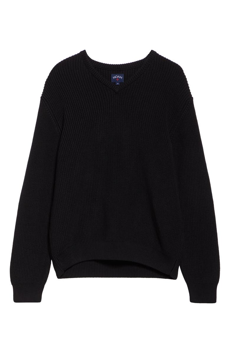 Noah V-Neck Shaker Knit Sweater, Alternate, color, 