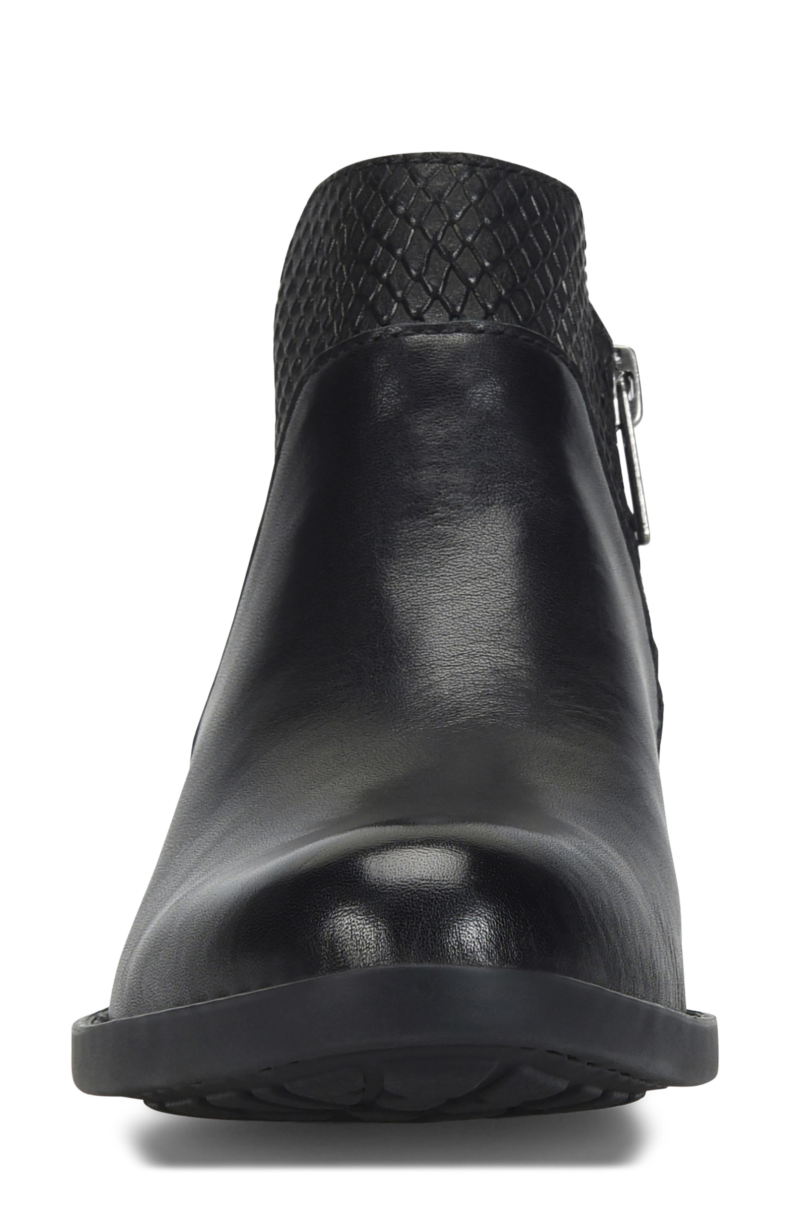Kinney Leather Bootie, Alternate, color, BLACK COMBO