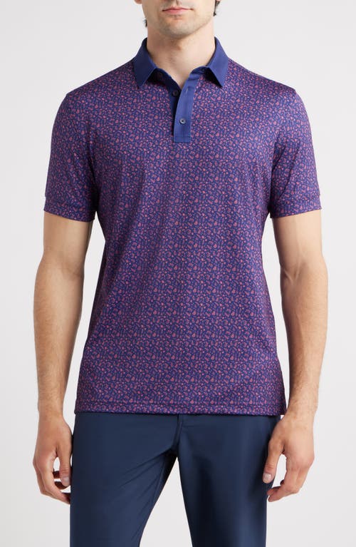 Mizzen + Main Mizzen+main Versa Trim Fit Performance Golf Polo
