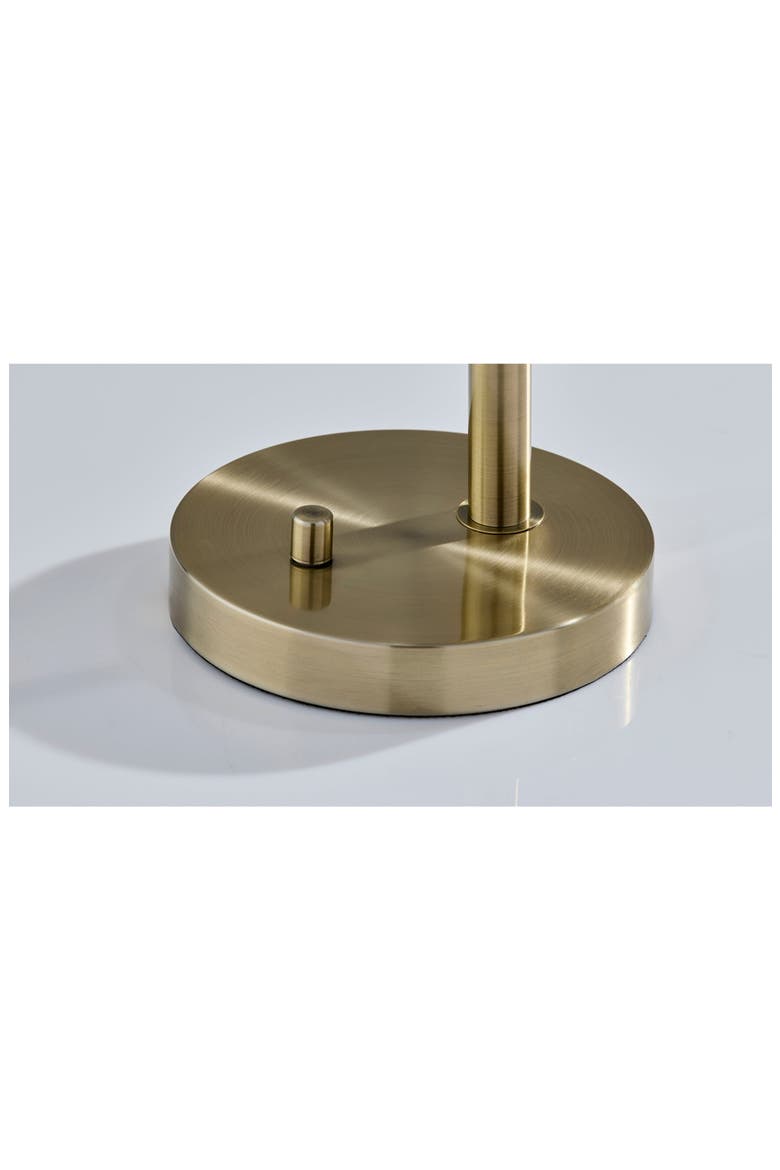 Swirl Antiqued Brass Desk Lamp, Alternate, color, ANTIQUE BRASS