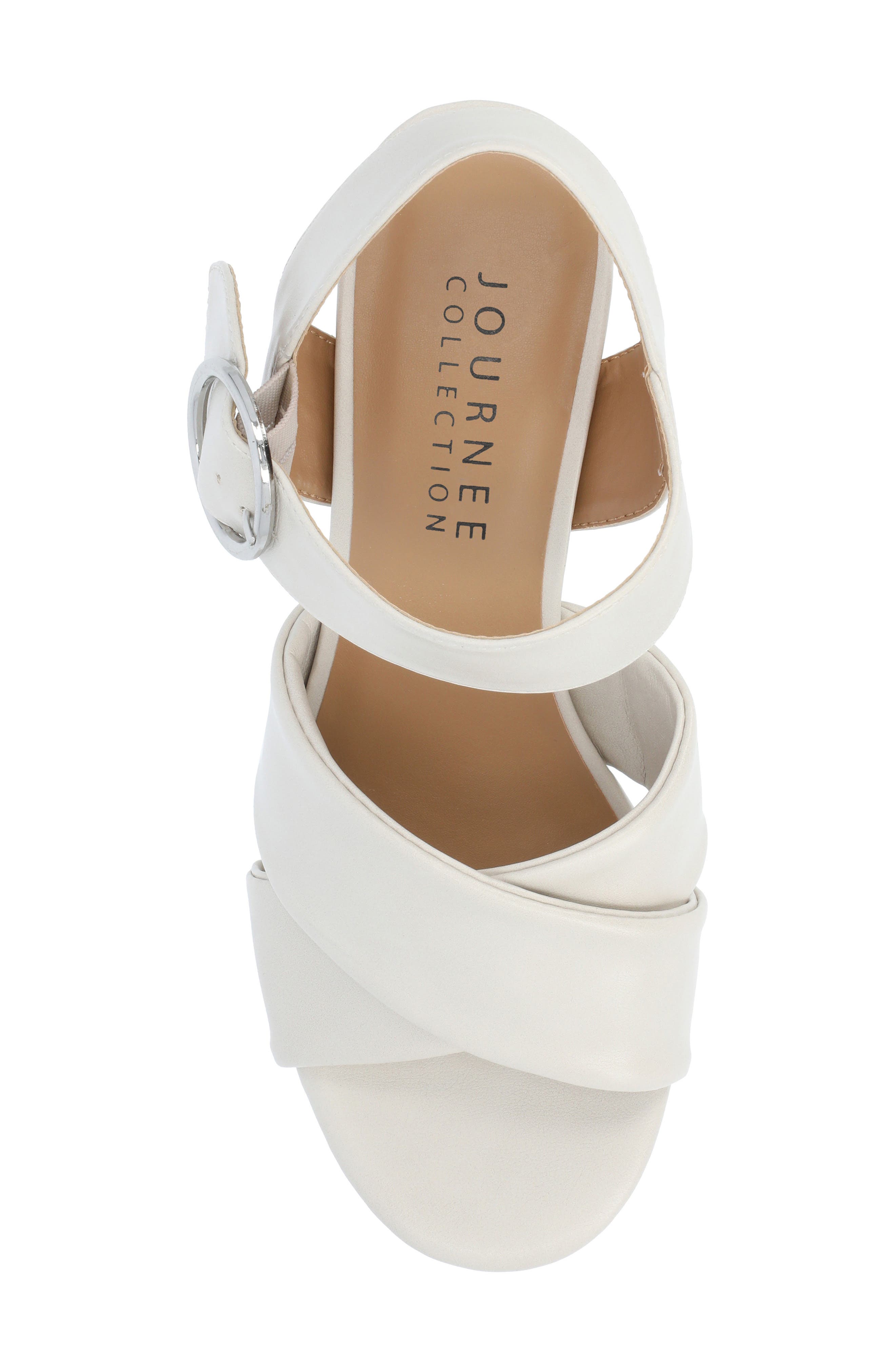 Akeely Block Heel Platform Sandal, Alternate, color, BONE