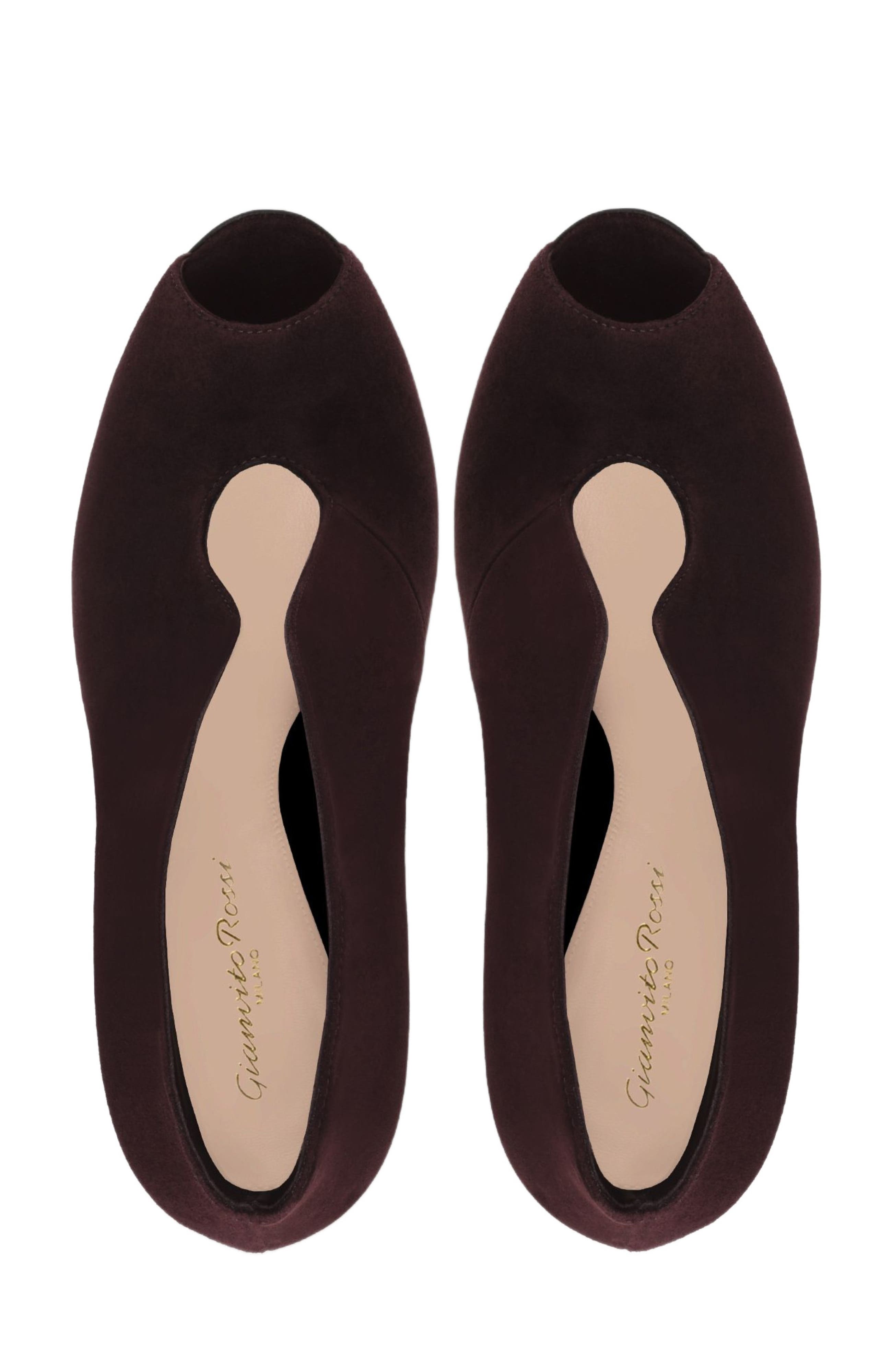 Vamp Booties, Alternate, color, RED