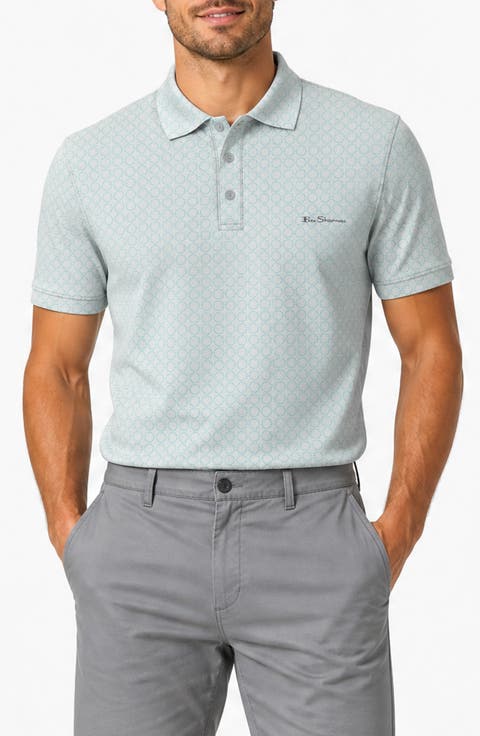 Performance Stipple Spot Tech Jersey Polo