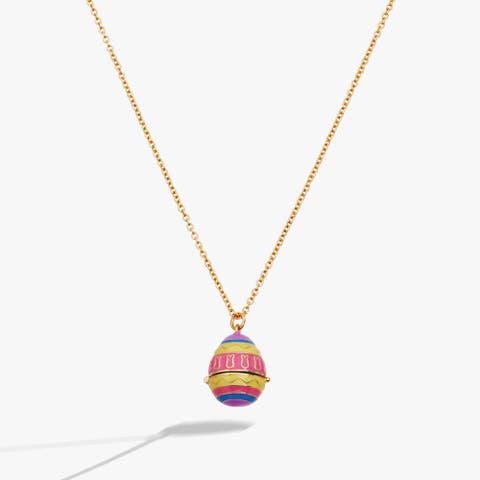 PEEPS Easter egg pendant necklace
