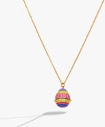 Alex and Ani PEEPS Easter egg pendant necklace