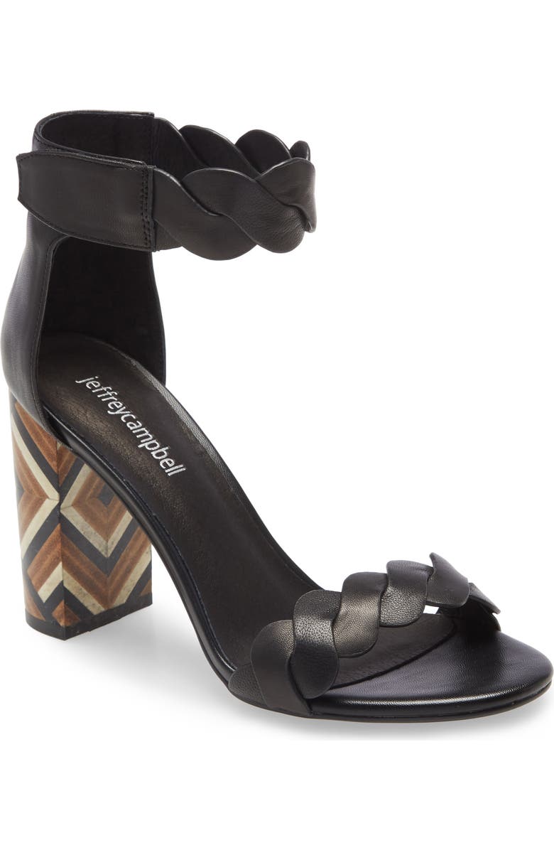 Jeffrey Campbell Ankle Strap Sandal, Main, color,