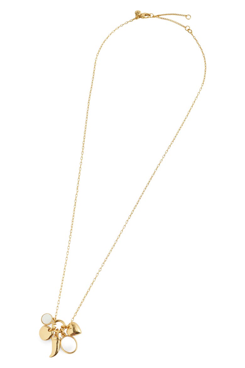 Charm Necklace, Main, color, MOTHER OF PEARL