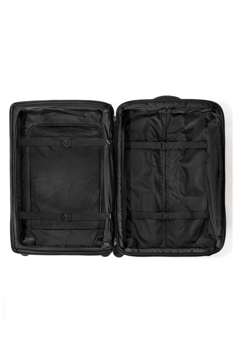 Sydney Checked Rolling Luggage, Alternate, color, ONYX