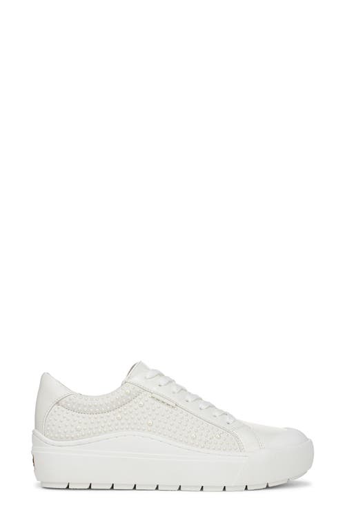 Dr. Scholl's Time Off Platform Sneaker In White