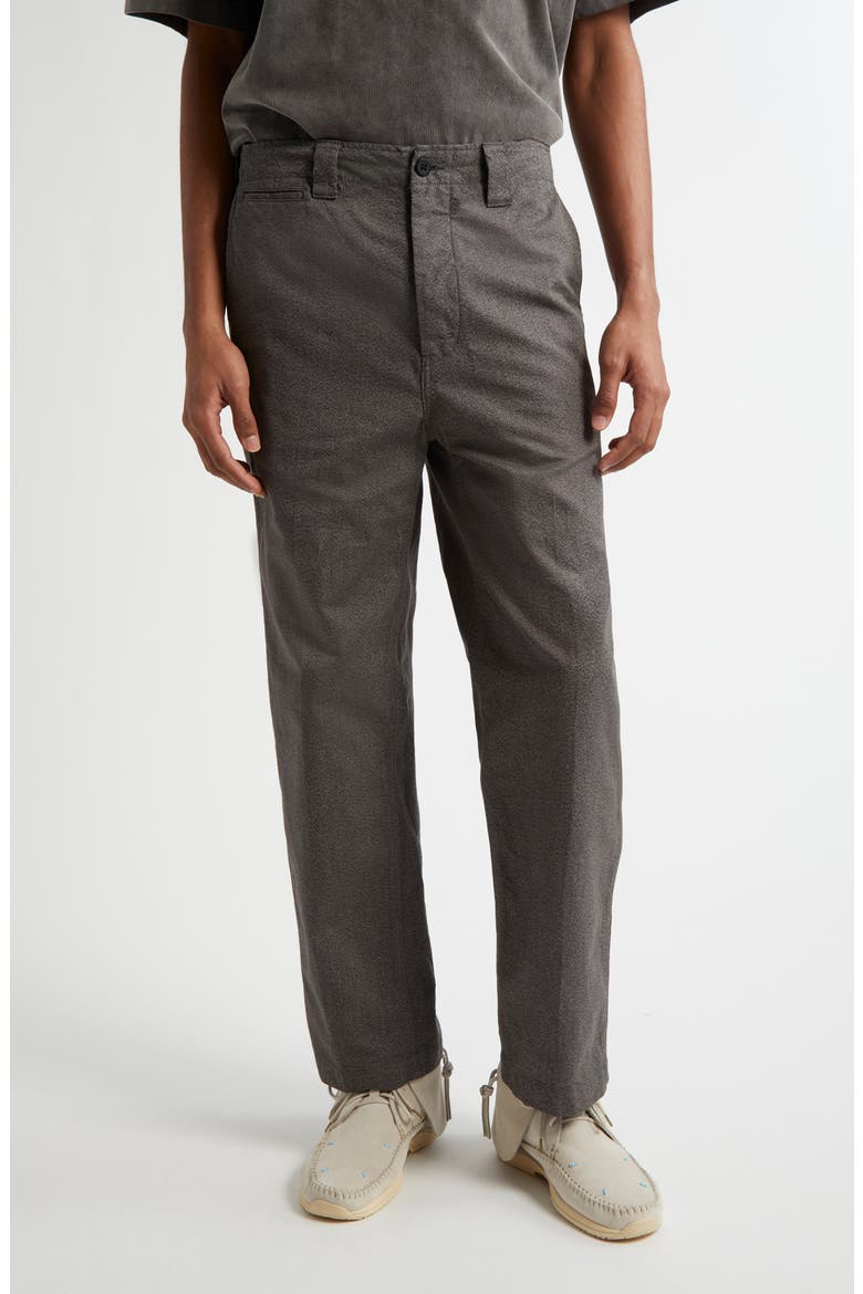 Cotton Wide Leg Chinos (Men) | Nordstrom