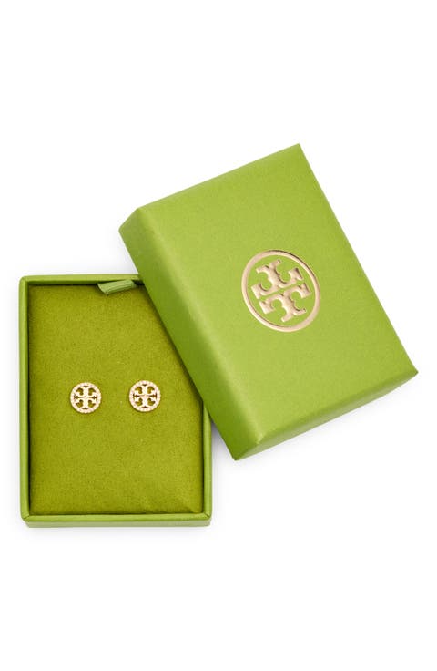 Icon Pavé Circle Stud Earrings