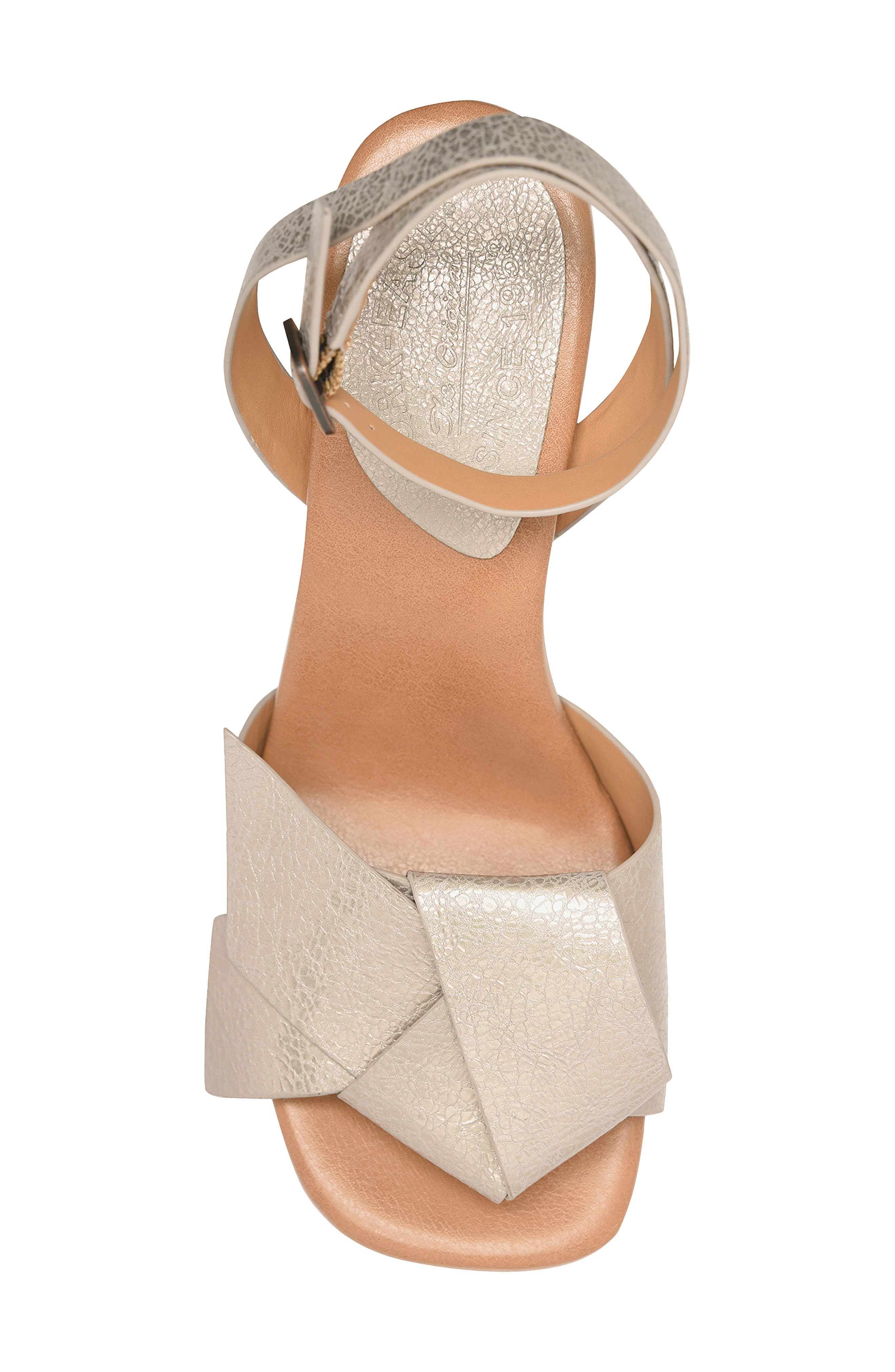 Kork-Ease<sup>®</sup> Brooke Ankle Strap Sandal, Alternate, color, Champagne Metallic