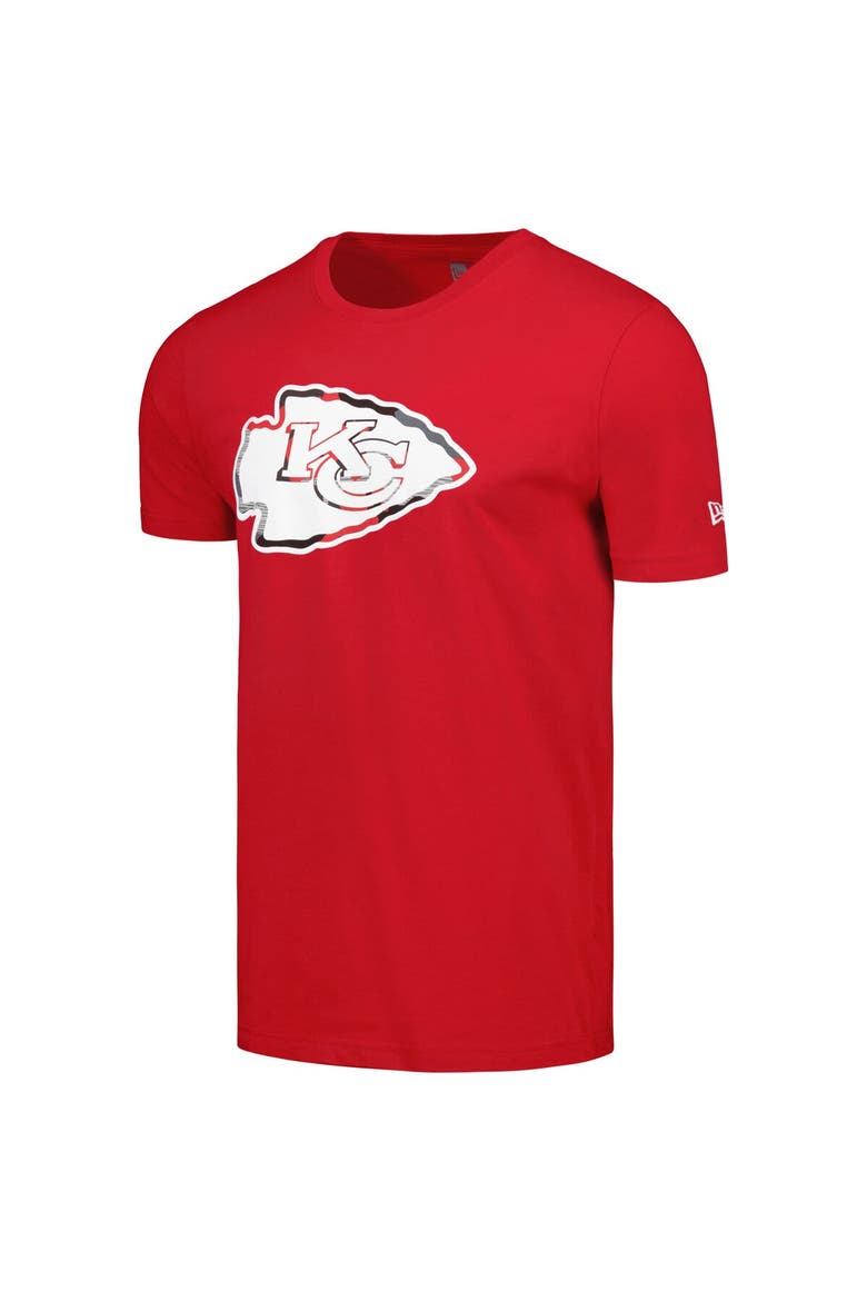 Men's New Era Red Kansas City Chiefs Camo Logo T-Shirt, Alternate, color, Red