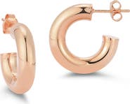 GLAZE JEWELRY Tube Huggie Hoop Earrings