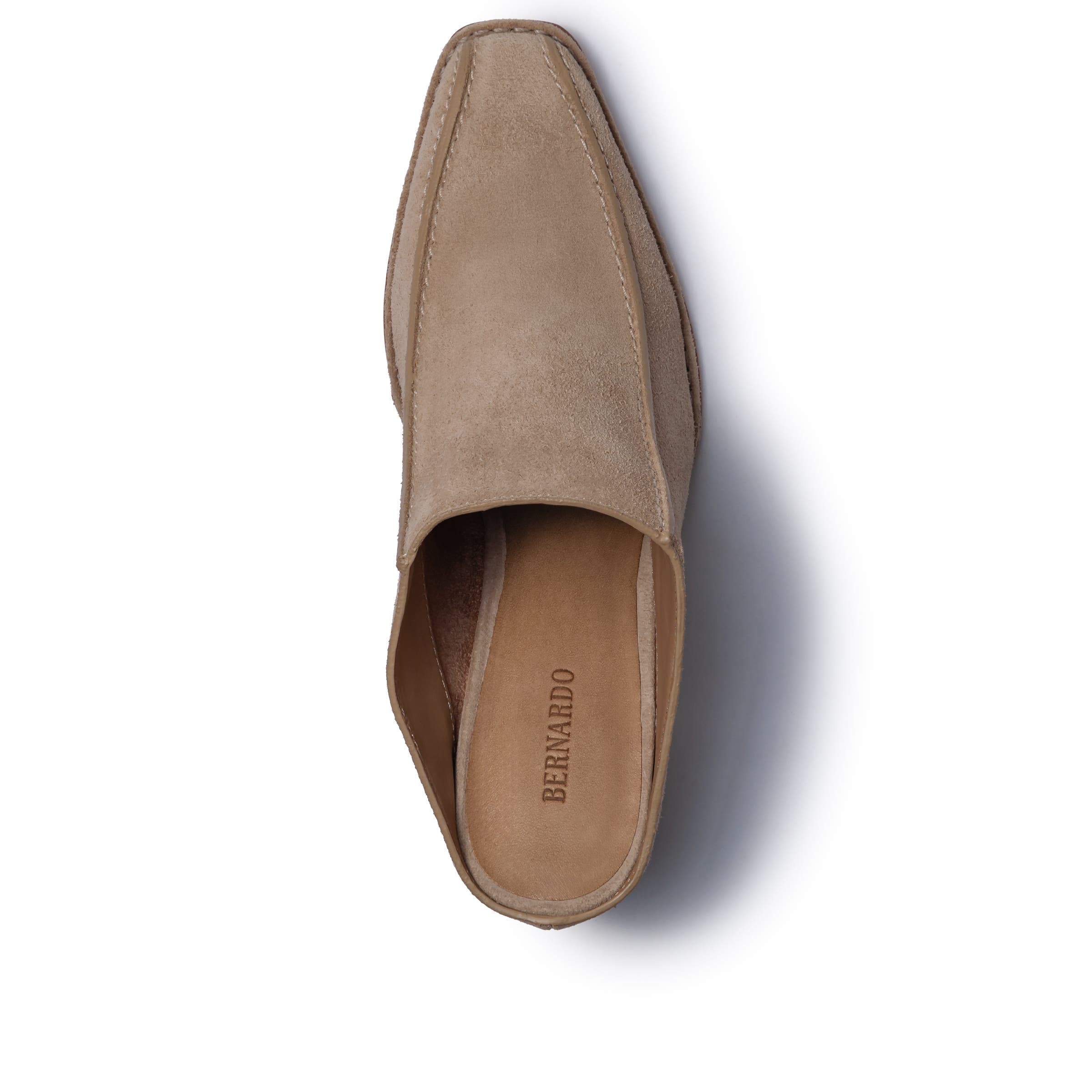 Brynn Heeled Mule, Alternate, color, SANDSTONE