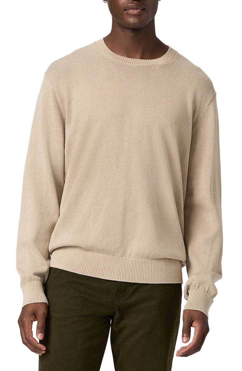 PAIGE Wildomar Cotton Sweater, Main, color, Caribou