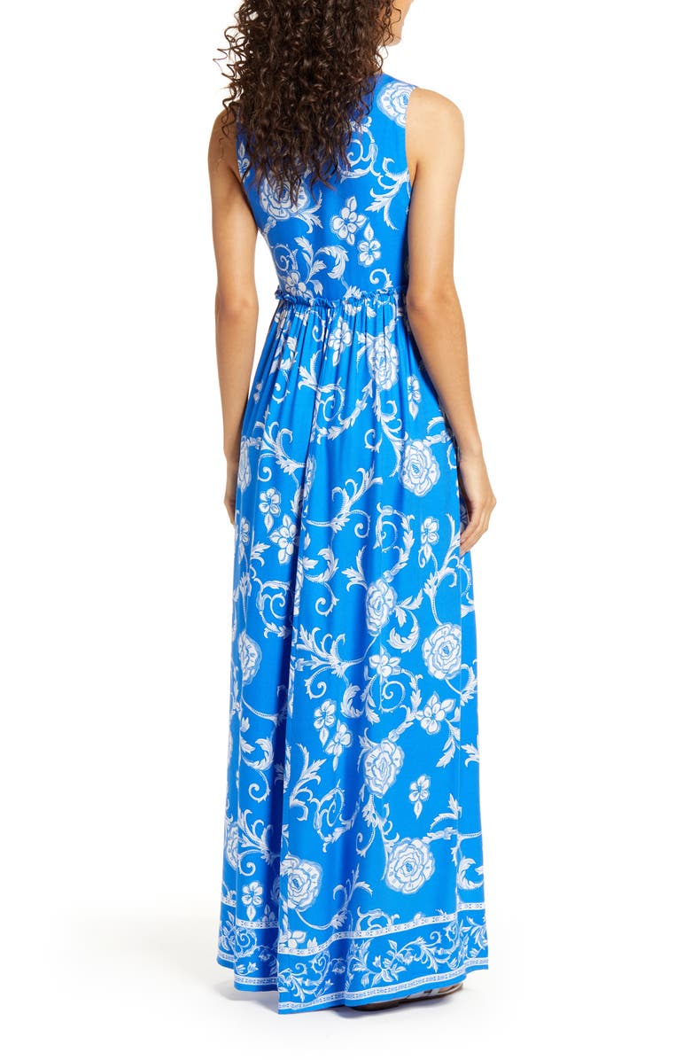 GIBSONLOOK x Hi Sugarplum! Amalfi Border Maxi Dress, Alternate, color,