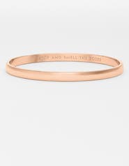 Kate Spade New York stop and smell the roses bangle