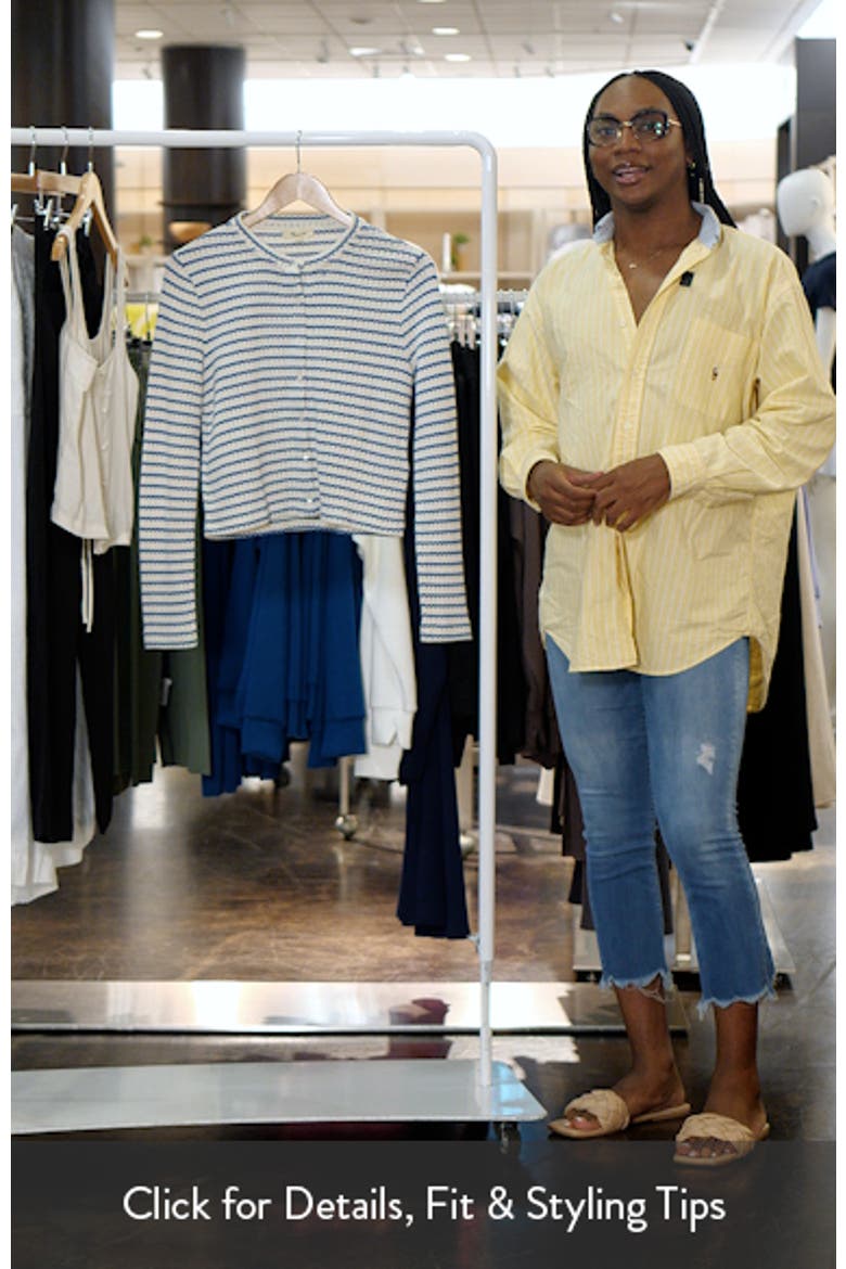 Textured Knit Button Front Cardigan video