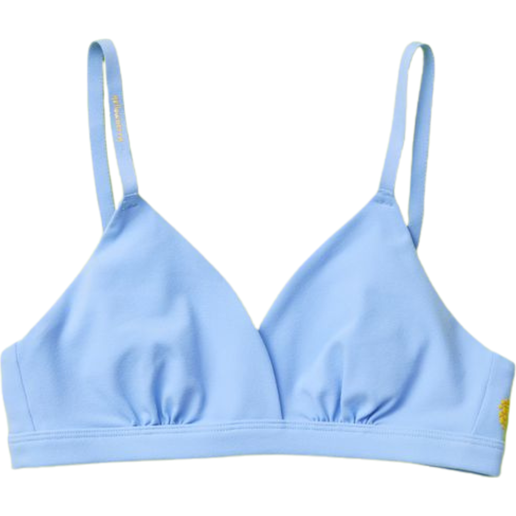 Yellowberry Butter Triangle Bra In Ocean