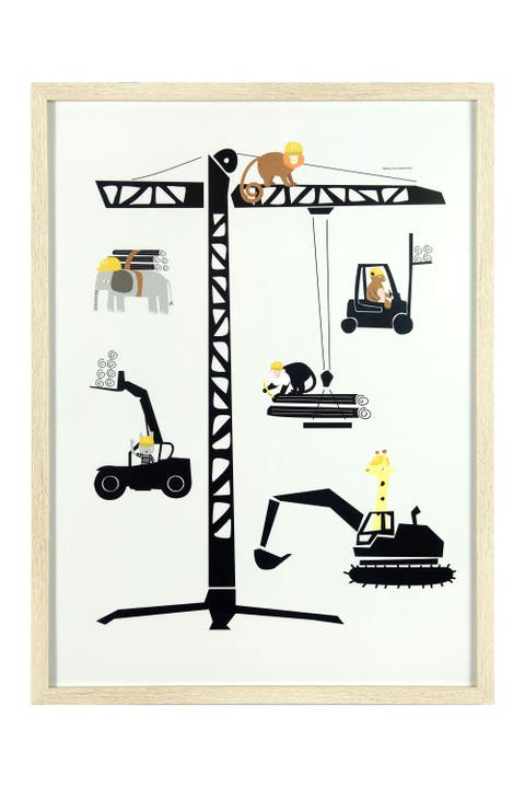 Construction Wall Art