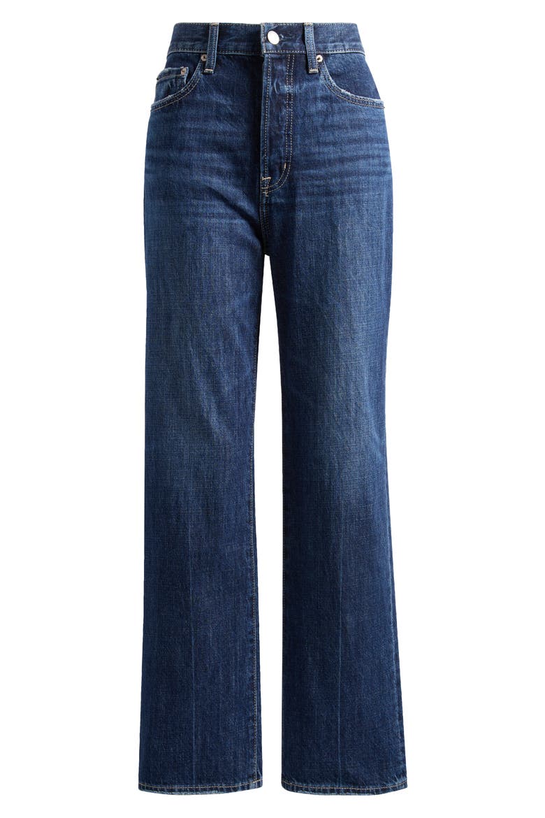 Cassie High Waist Straight Leg Jeans, Alternate, color, CULTIVATE