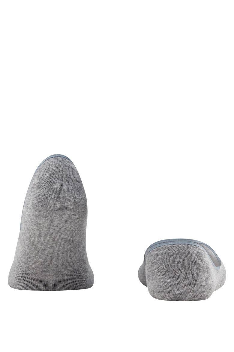 Step Cotton No Show Socks, Alternate, color, Light Grey Melange