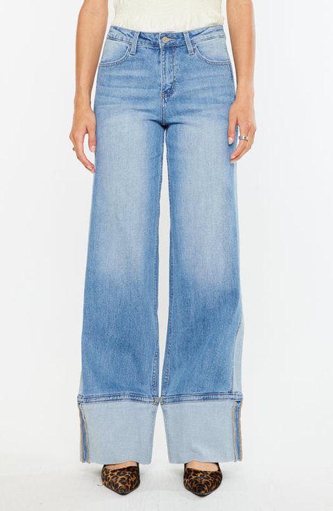 Arlene High Rise Wide Leg Jeans