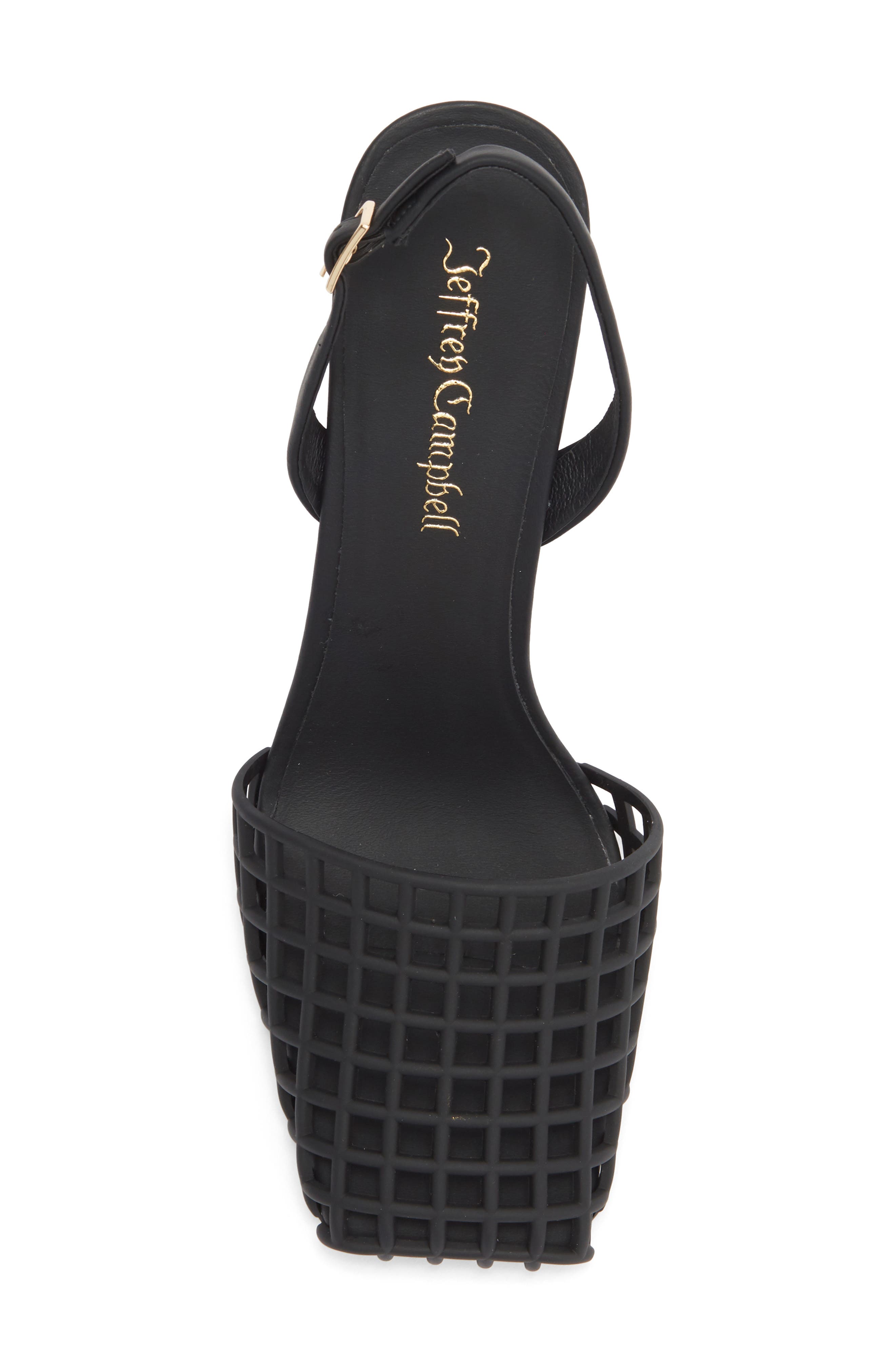 Jeffrey Campbell Aviary Slingback Jelly Pump, Alternate, color, Black Matte