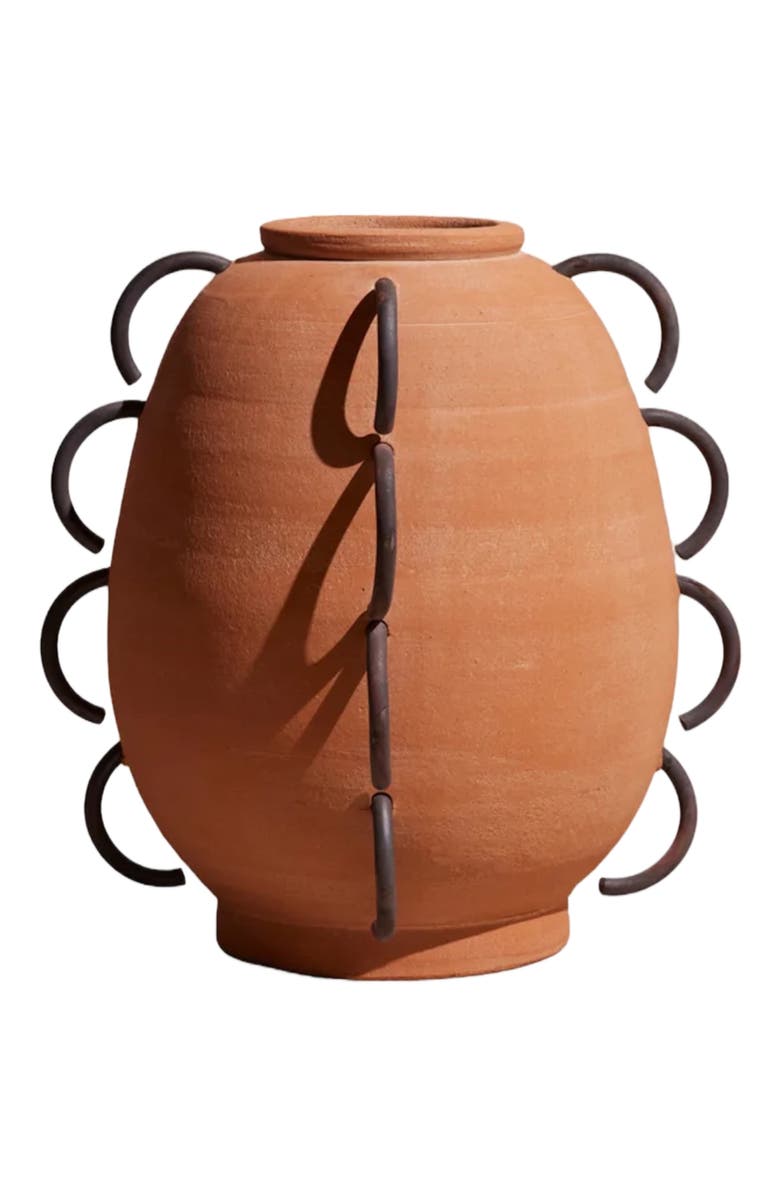 Meso Goods Ella Terracota Vessel, Main, color, Terracotta