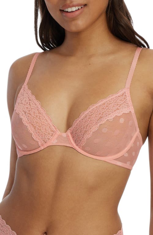 Skarlett Blue Dare Unlined Underwire Bra in Powder Pink at Nordstrom, Size 32C