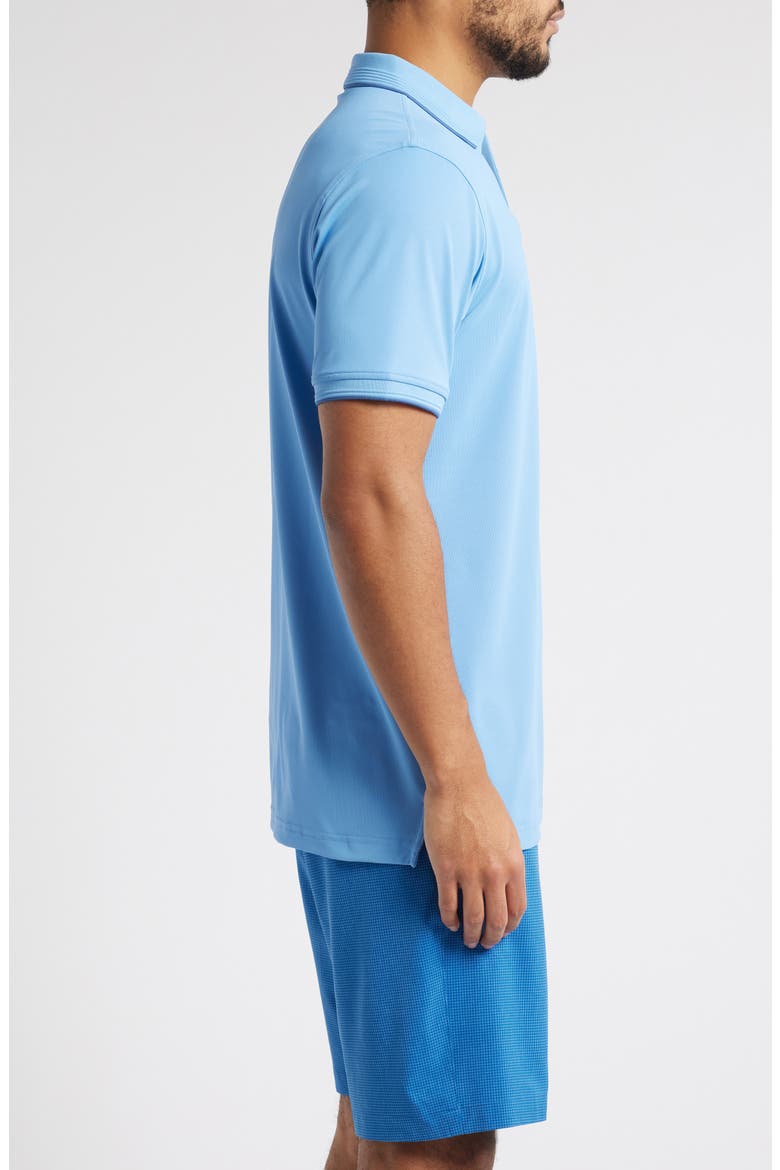Crown Crafted Mesh Performance Polo, Alternate, color, FOUNTAIN BLUE