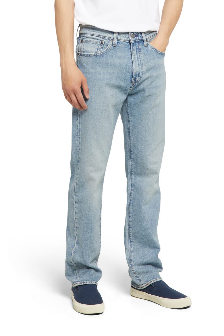 505™ Relaxed Straight Leg Jeans, Main, color, IN THE HEAD LIGHTS