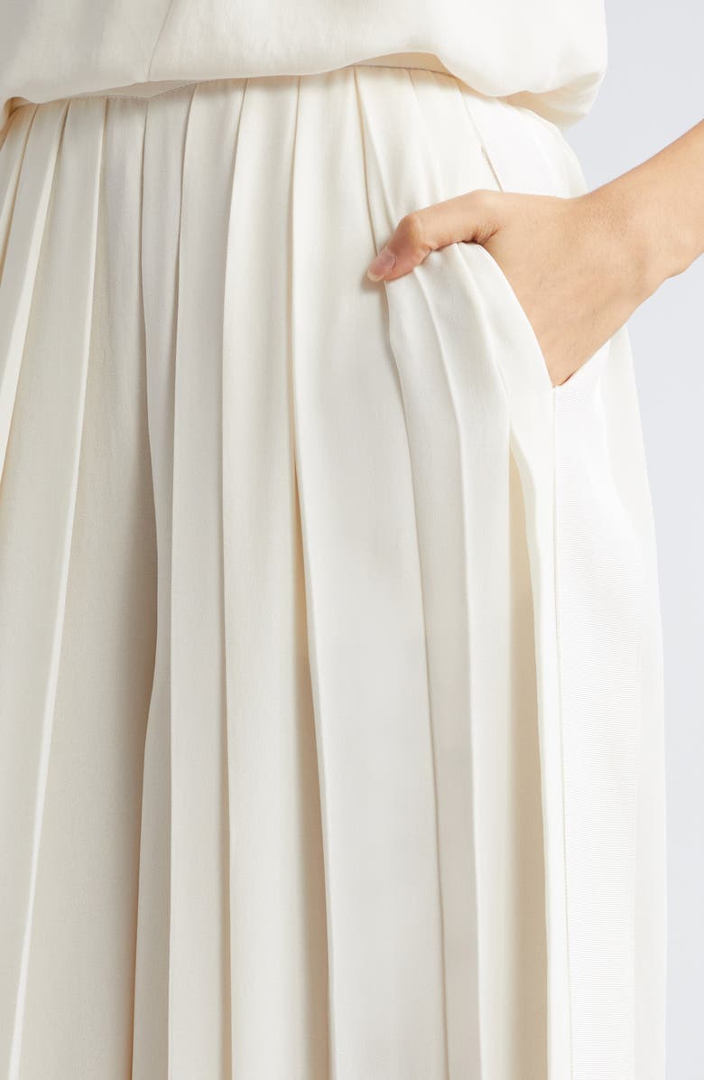 Ramy Brook Hal Pleated Wide Leg Pants, Alternate, color, 