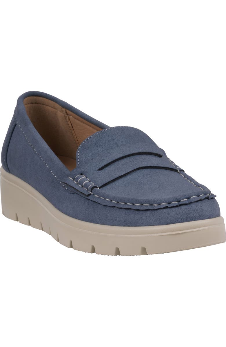 GC SHOES Fallon Penny Loafer, Main, color, Blue