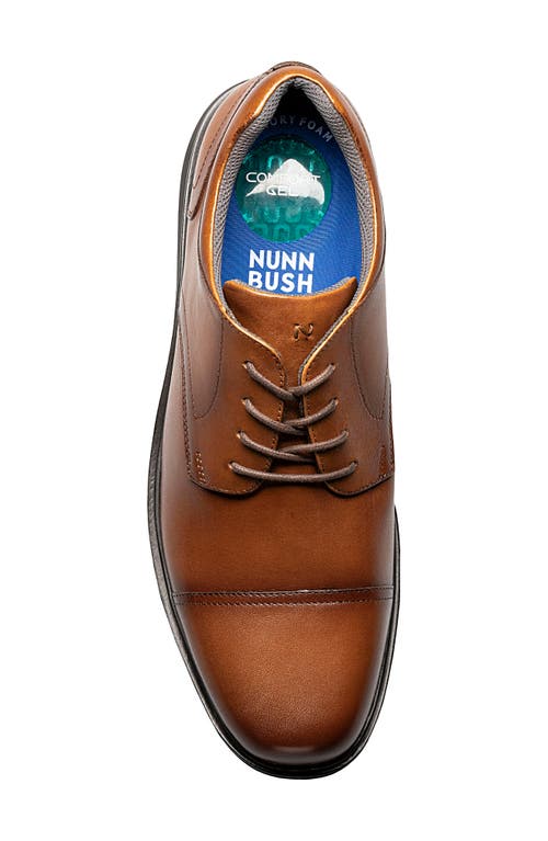 Nunn Bush Kore Pro Cap Toe Derby In Cognac