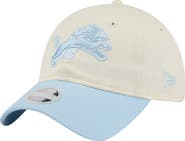 New Era Women's New Era Cream/Coastal Blue Detroit Lions 9TWENTY Adjustable Hat