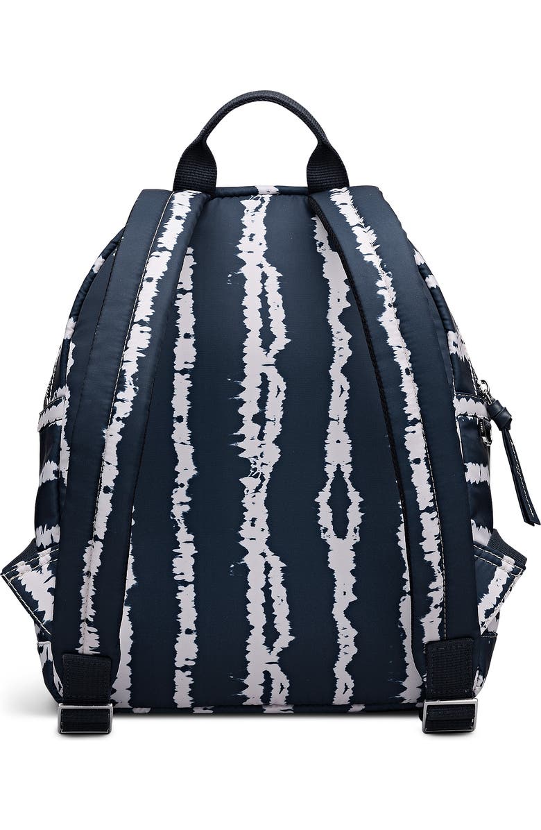 Radley Halley Row - Tie Dye Stripe Medium Ziptop Backpack, Alternate, color, Naval