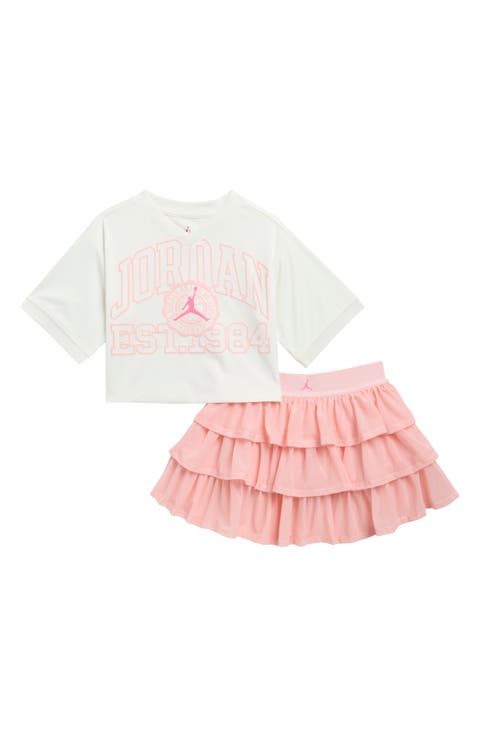Secret Garden Jersey Skort Set (Little Kid)